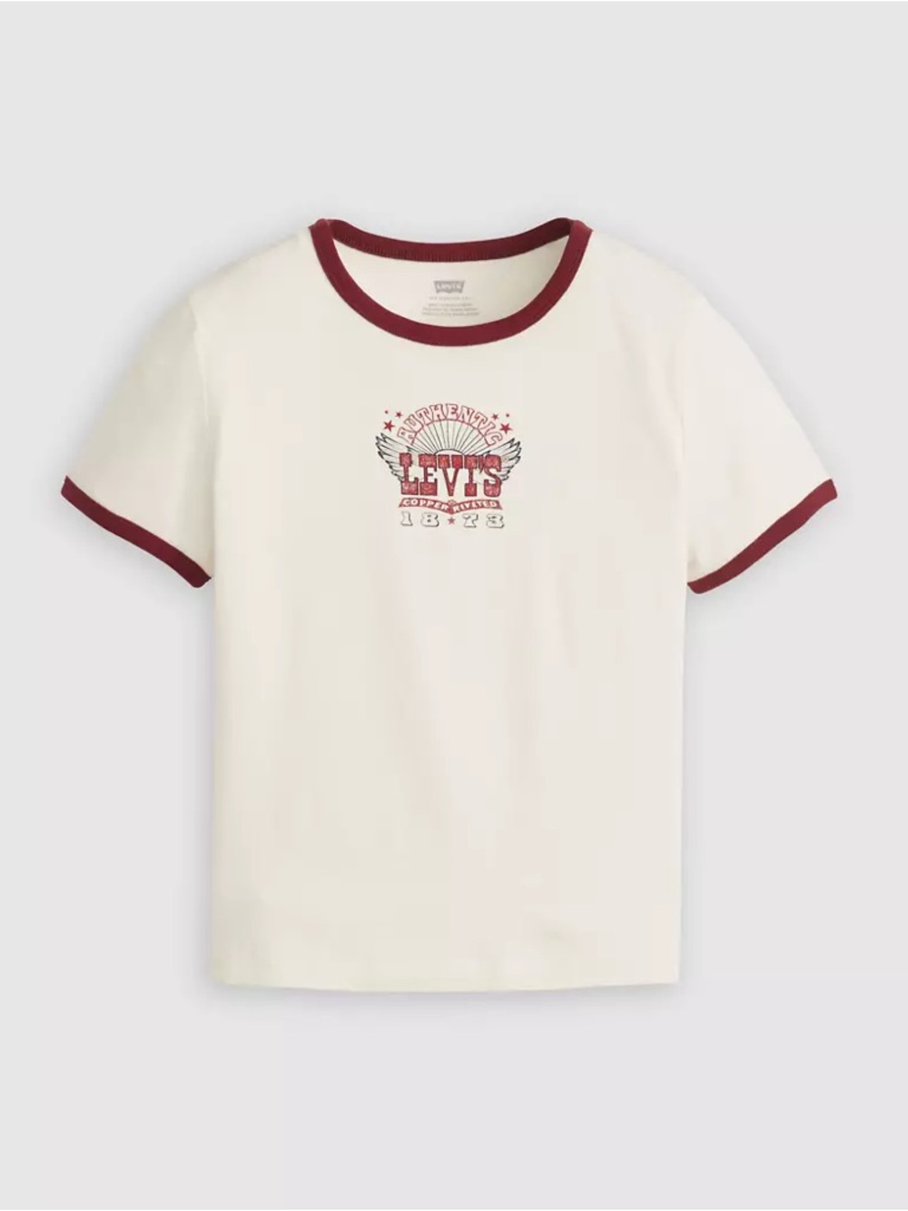 Levi's Graphic Rickie Ringer T-shirt - Size Large